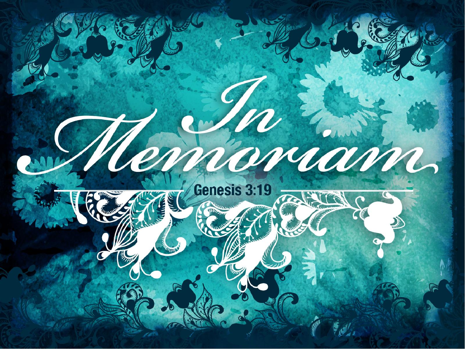 In Memoriam PowerPoint