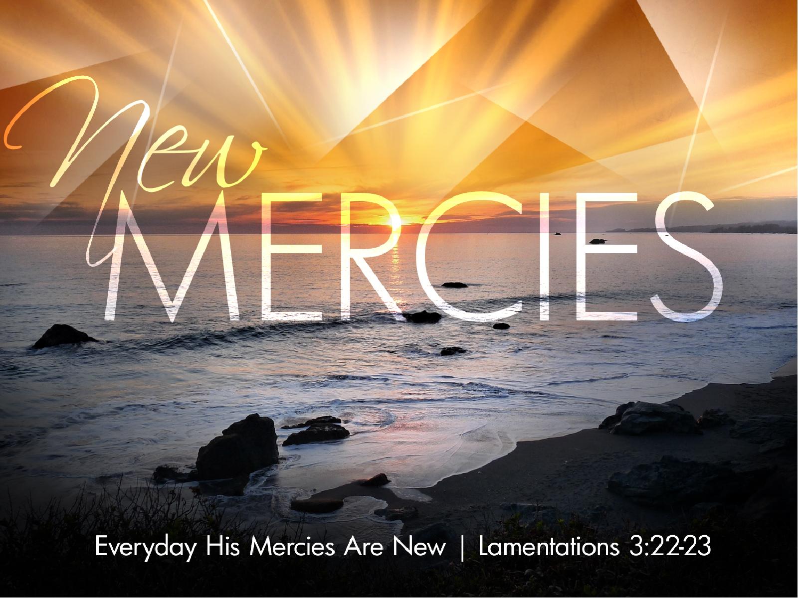 New Mercies PowerPoint