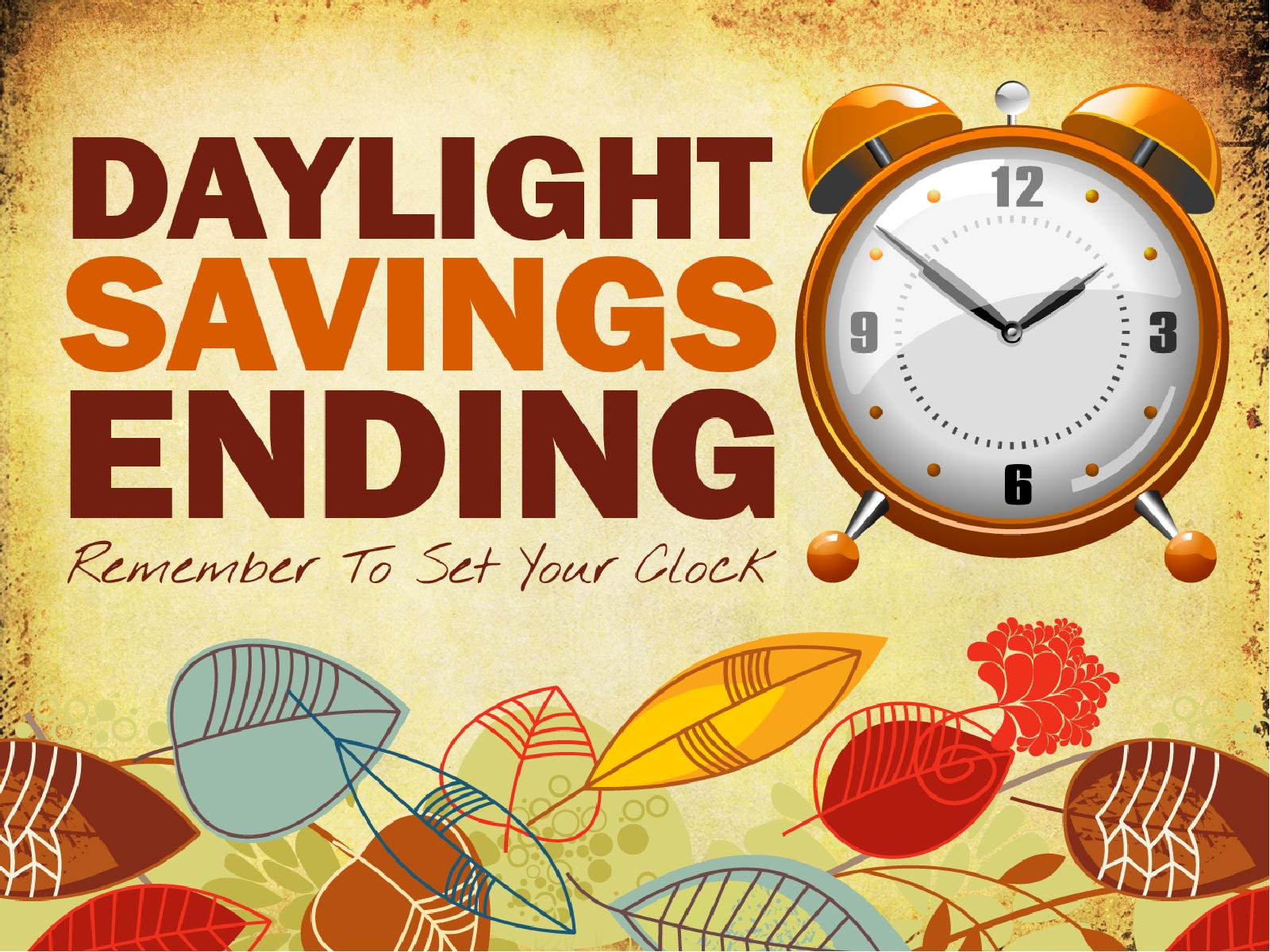 Daylight Savings Ending PowerPoint