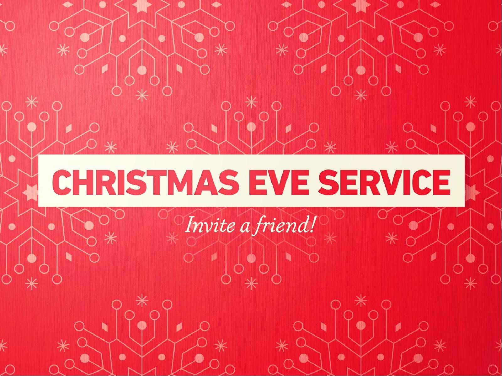 Snowflake Christmas Invitation Ministry PowerPoint