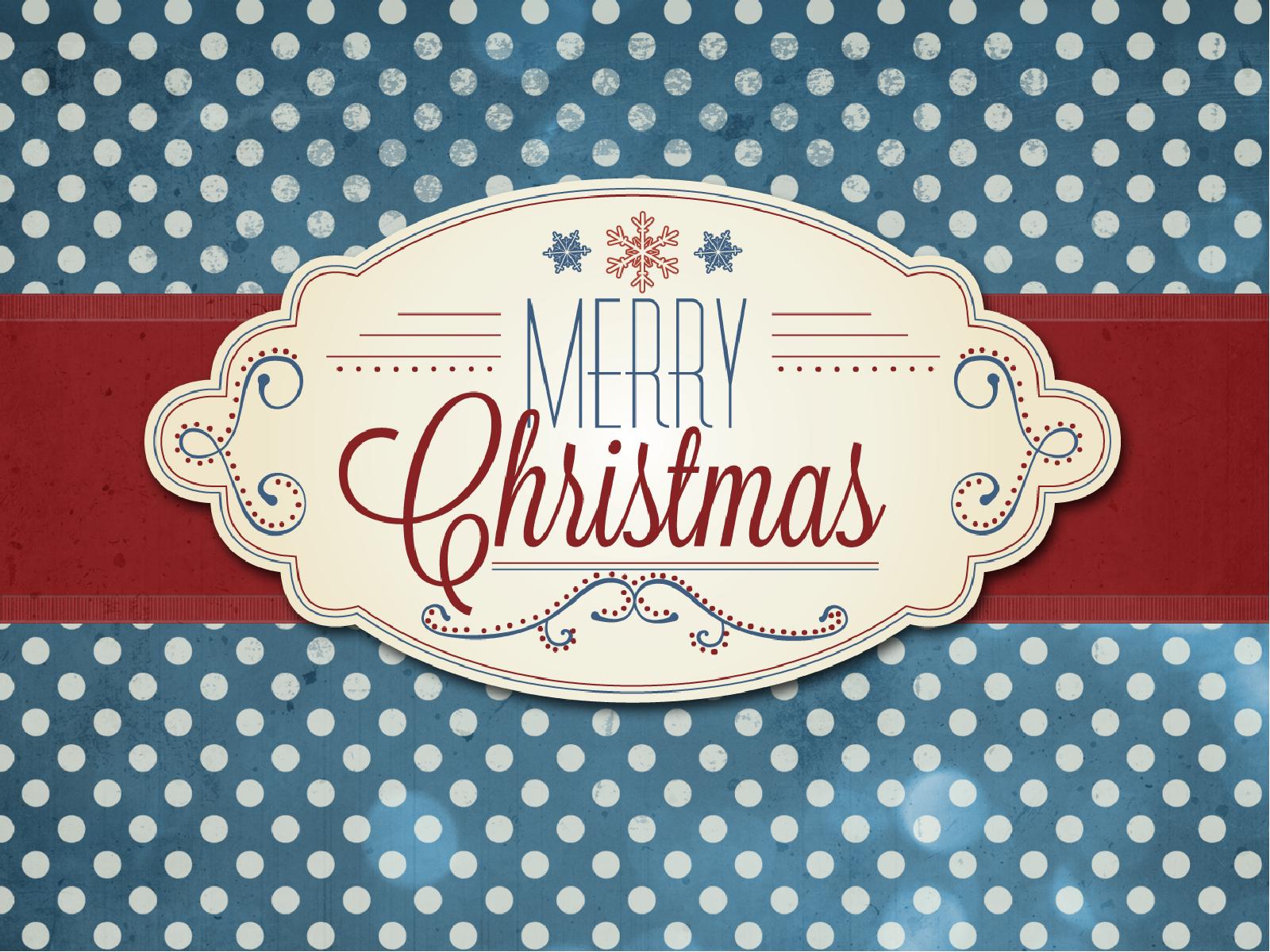 Merry Christmas PowerPoint Template for Church