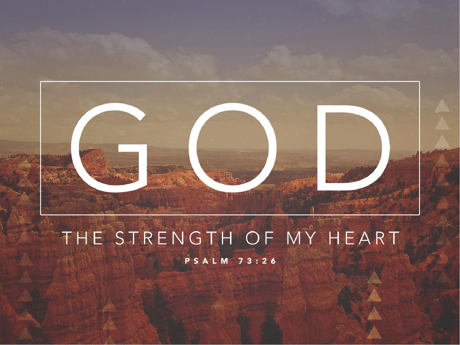 God the Strength Religious PowerPoint
