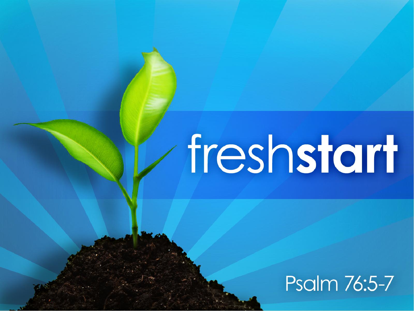 Fresh Start PowerPoint Sermon