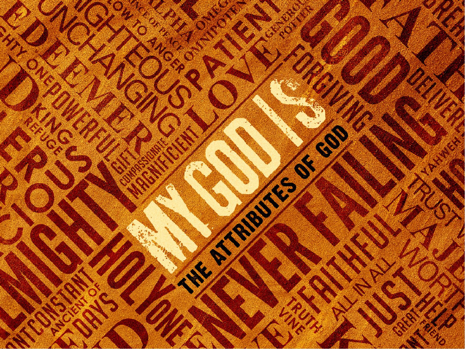 Attributes of God Church PowerPoint