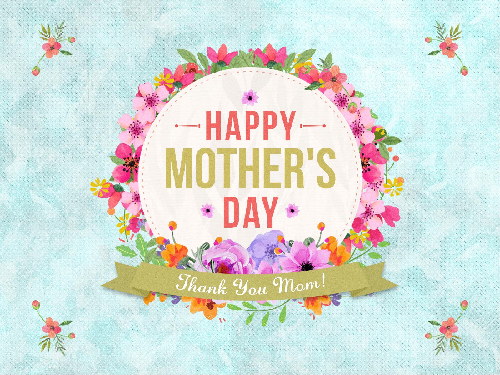 Happy Mother's Day Thank You Mom PowerPoint