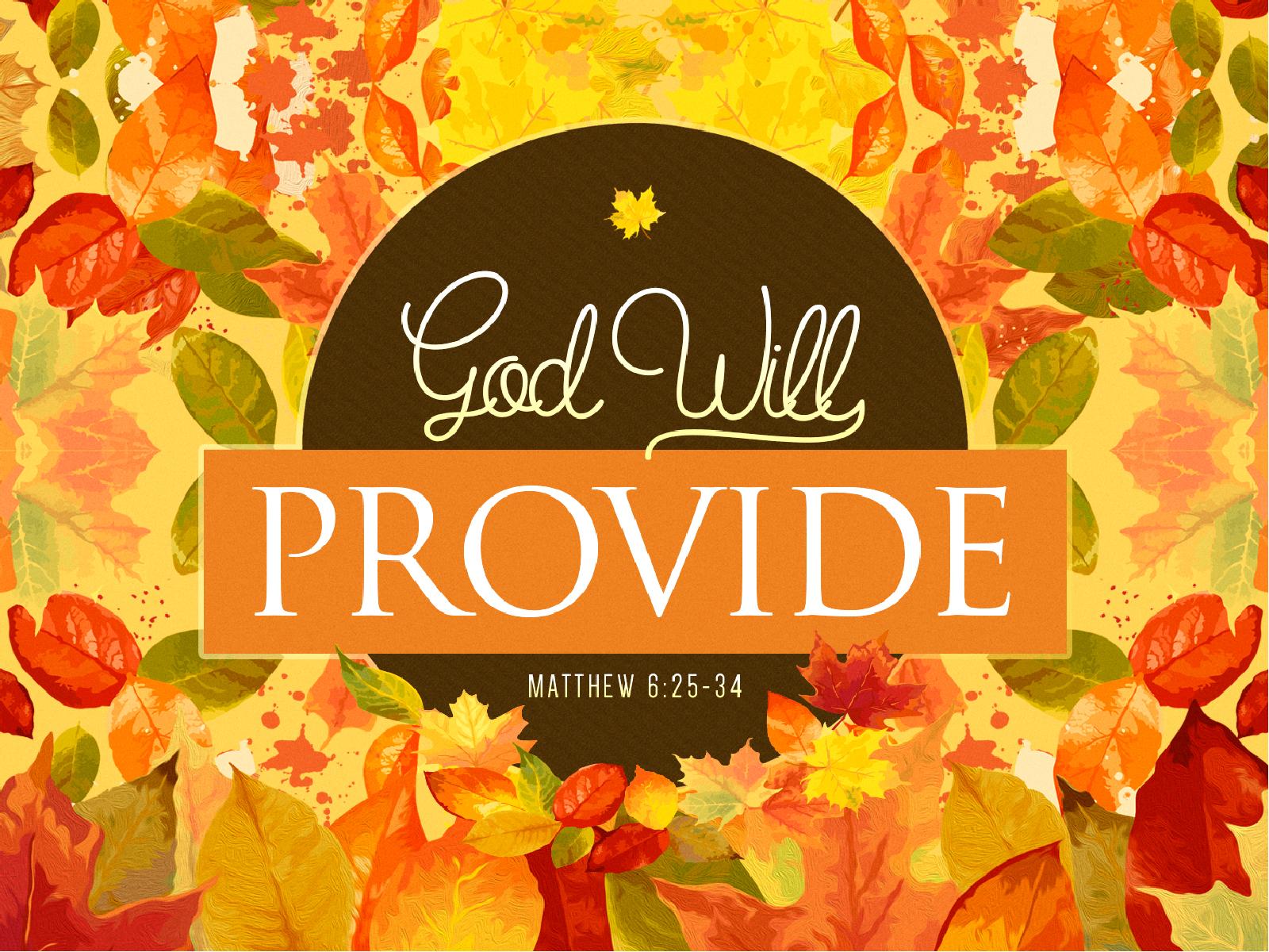 God Will Provide Christian PowerPoint Template