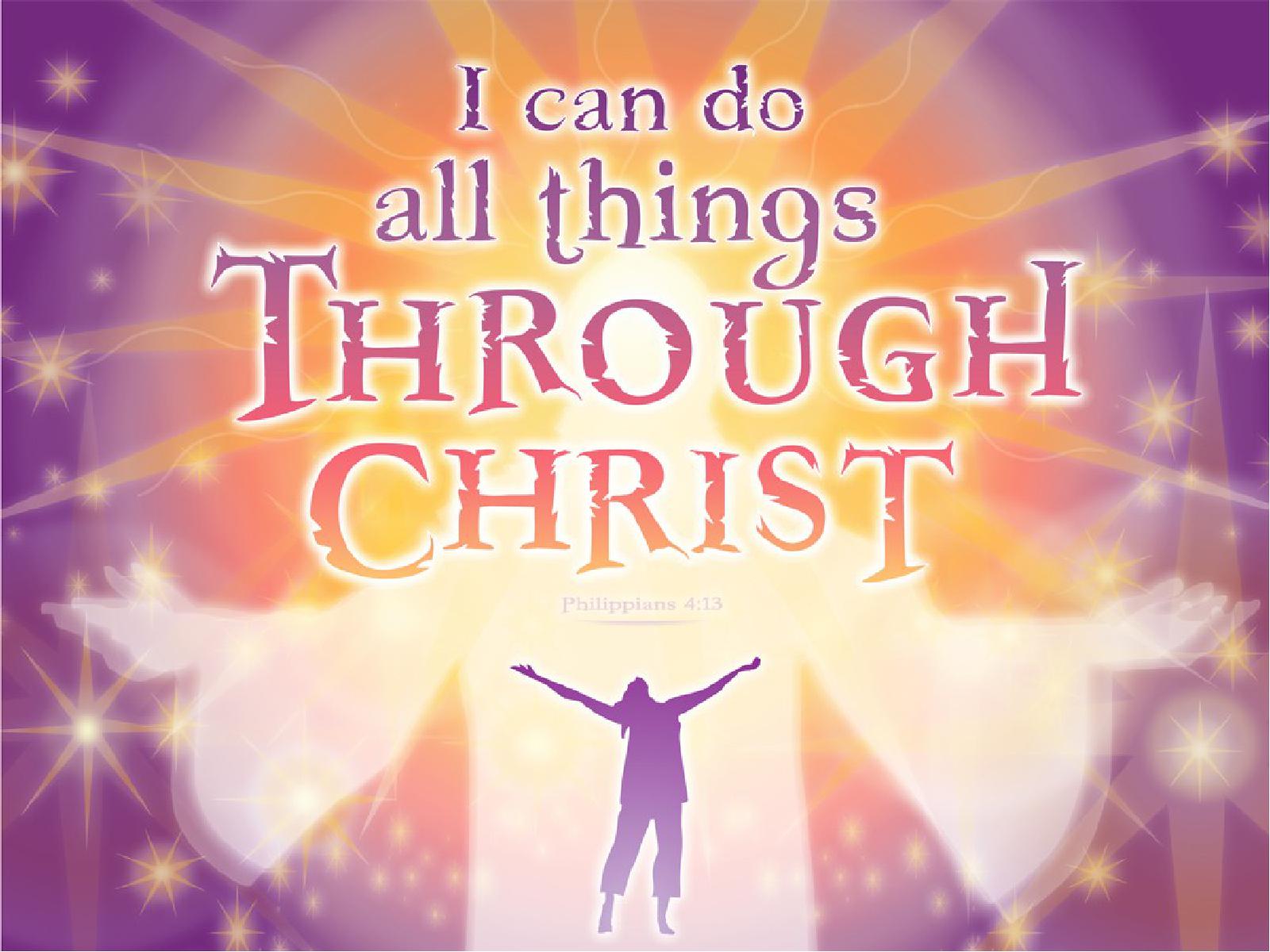 Christ Glorified with Purple and Gold and Verse