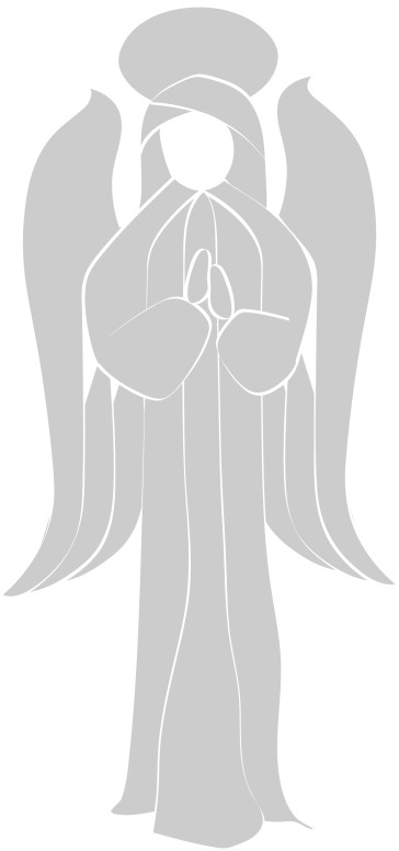 Church Clipart Angel Praying