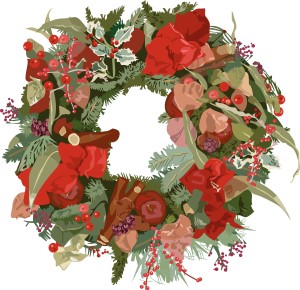 Fancy Christmas Wreath