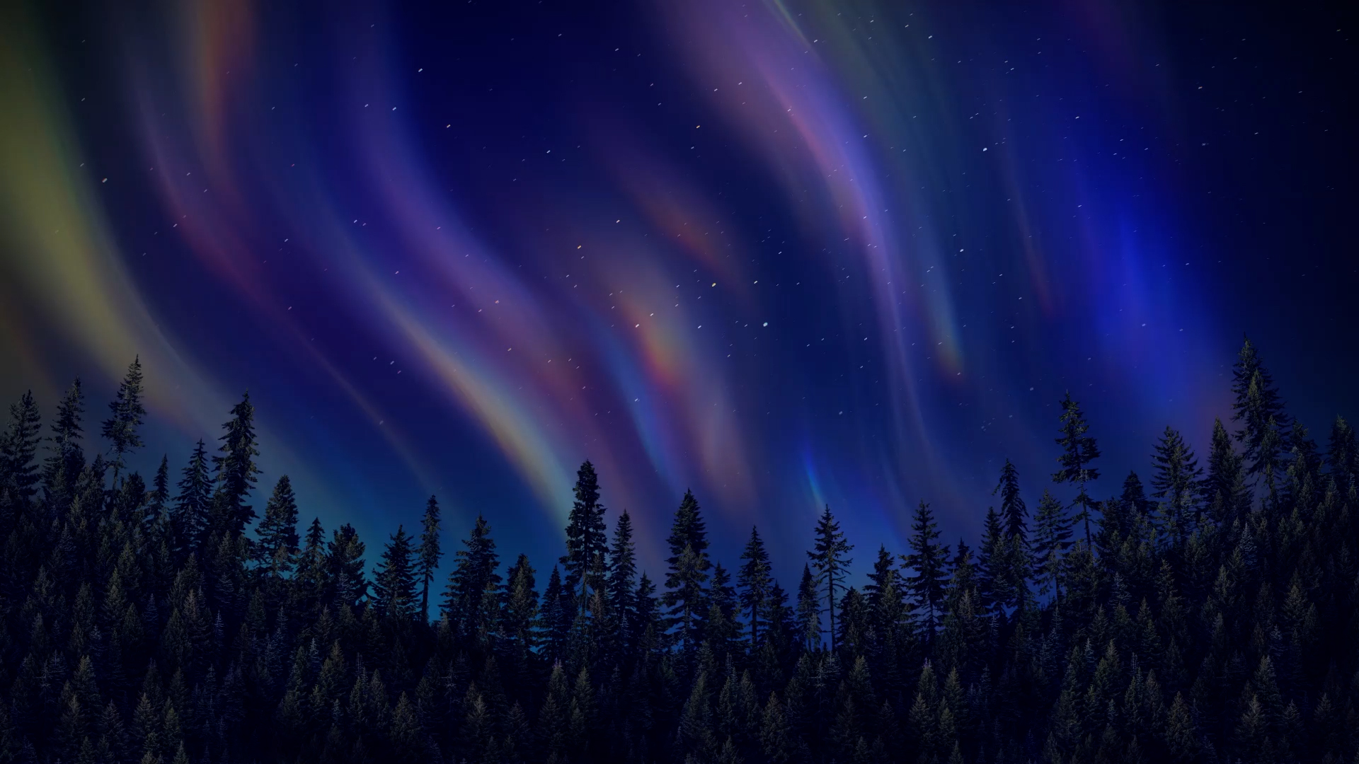 Aurora Glow 7 Motion Worship Video Loop