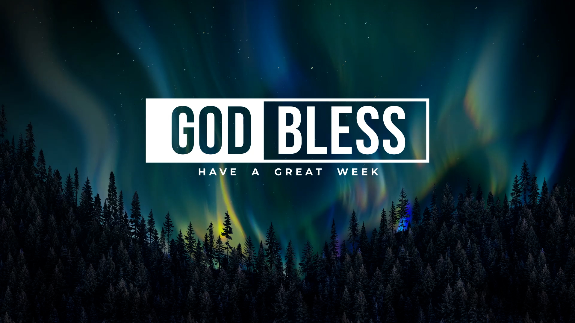 Exit: Aurora Glow Motion Worship Video Loop