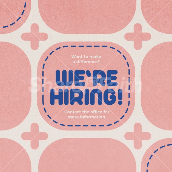 We're Hiring: Social Media Graphics