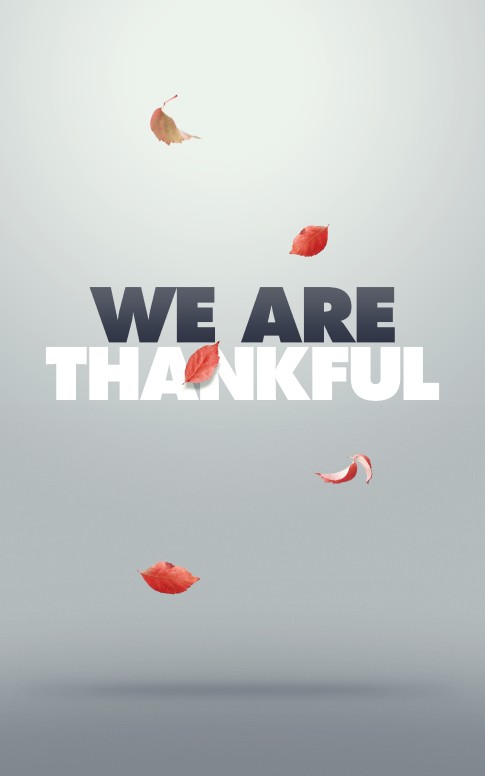 Thanksgiving Food Drive Title Graphics Set Bulletin Cover