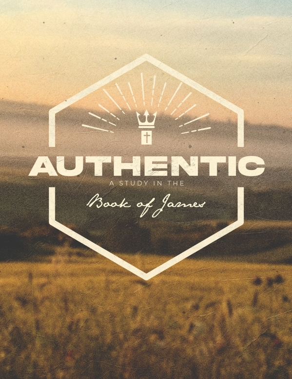 Authentic: A Study in the Book of James Bifold Flyer
