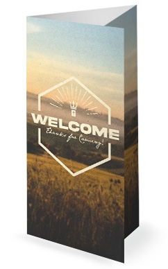 Authentic: A Study in the Book of James Trifold Bulletin Cover