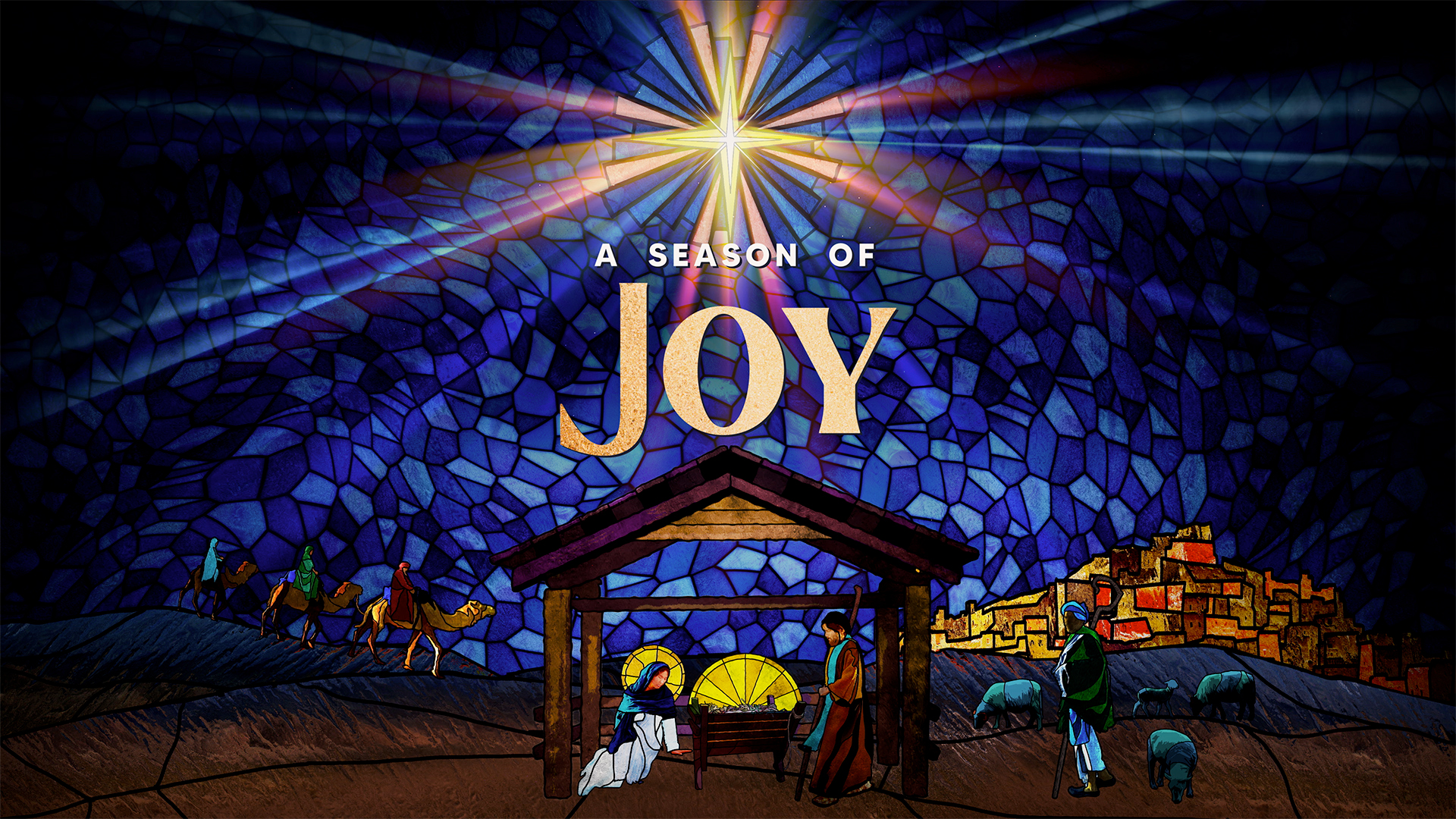 Stained Glass Collection by Lifescribe Media: Joy