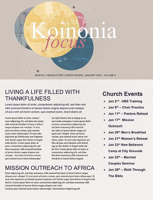 Martin Luther King Day, MLK Day: Newsletter