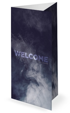 Dust to Dust: Trifold Bulletin Cover