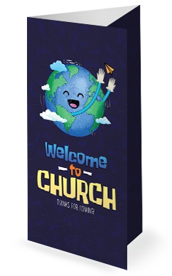 Change Your World: Trifold Bulletin Cover