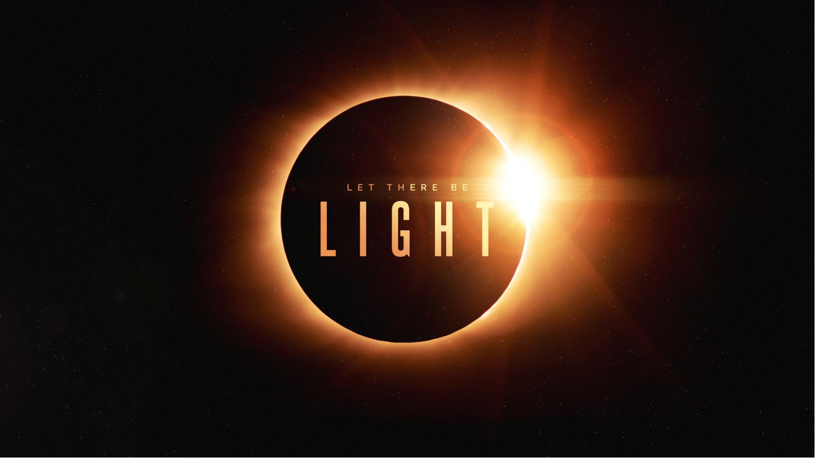 Let There Be Light Title Graphic Set