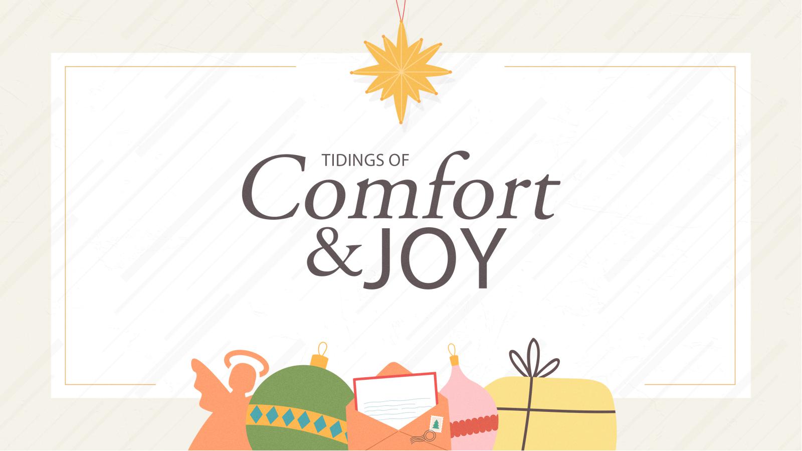 Comfort and Joy Title Graphics Set