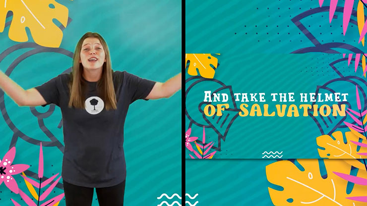 Helmets and Swords: Hand Motions Split Screen