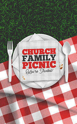 Church Picnic: Bifold Bulletin