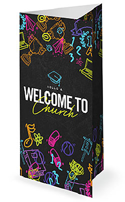 Grad Sunday: Trifold Bulletin