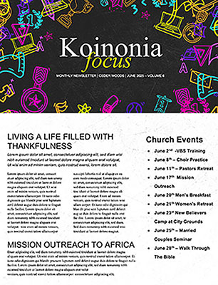 Grad Sunday: Newsletter