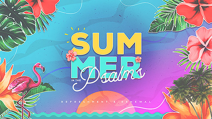 Summer in the Psalms: Title Graphics