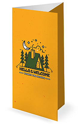 Summer Camp: Trifold Bulletin Cover