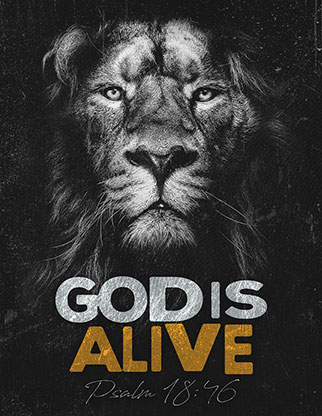 God is Alive: Flyer