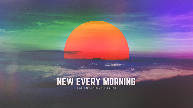 New Every Morning: Title Graphics