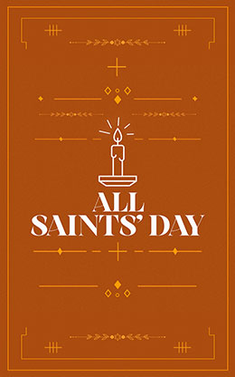 All Saints Day: Bifold Bulletin Cover
