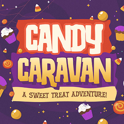 Candy Caravan: Social Media Graphics