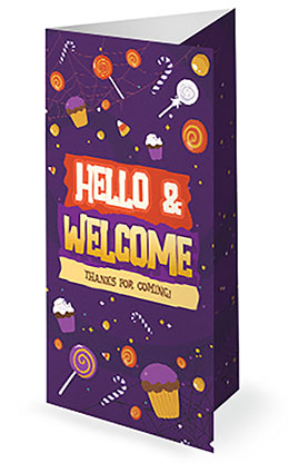 Candy Caravan: Trifold Bulletin Cover
