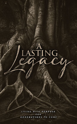 A Lasting Legacy: Bifold Bulletin Cover