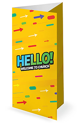 Let's Go: Trifold Bulletin Cover