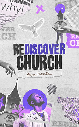 Rediscover Church: Bifold Bulletin Cover