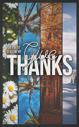 For Every Season Collection: Bifold Bulletin Cover