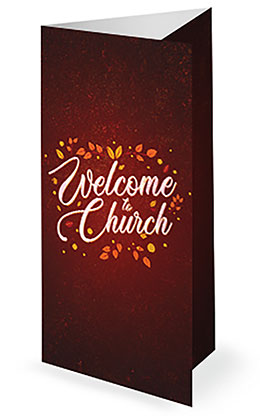 Happy Thanksgiving: Trifold Bulletin Cover