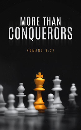 More Than Conquerors: Bifold Bulletin Cover