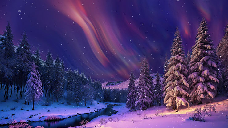 Christmas Snow: 11 Motion