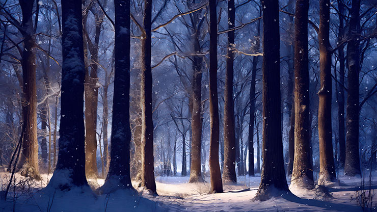 Christmas Snow: 9 Motion