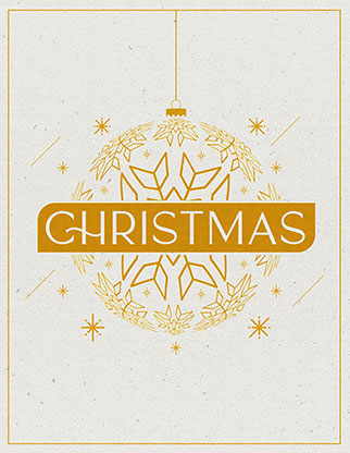 Golden Christmas: Flyer