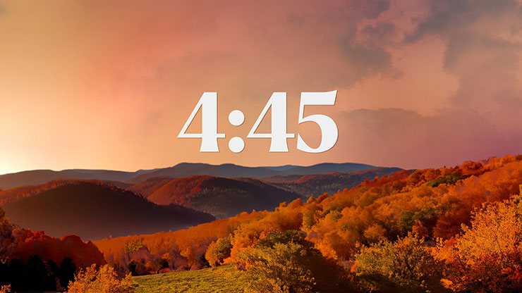 Wilderness Fall: Minimal Countdown