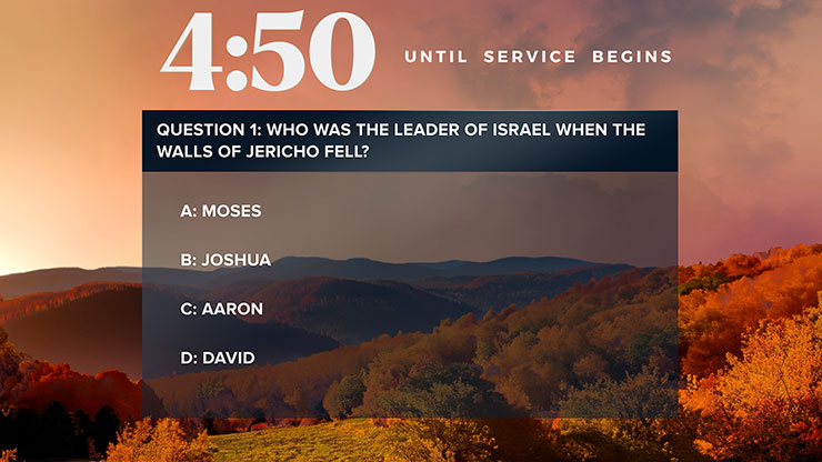 Wilderness Fall: Trivia Countdown