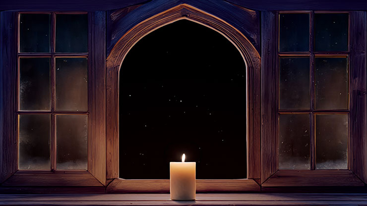 Winter Advent: Christ Candle 2