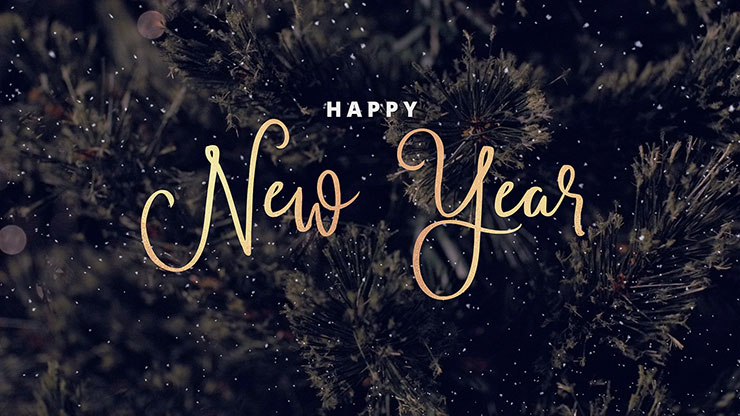 Christmas Tree: Happy New Year - Motion