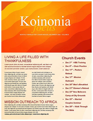 Services Canceled: Newsletter